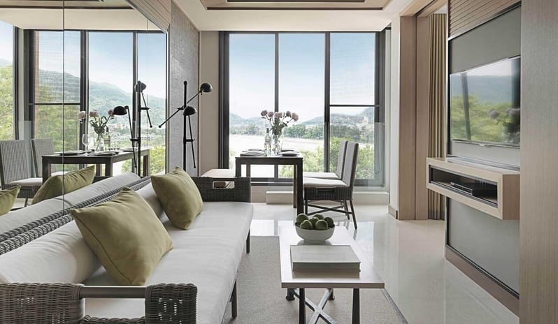 Amari Phuket - One Bedroom Suite Ocean View King Bed Living Room